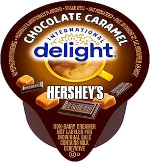 International DelightCoffee Creamer Singles, HERSHEY’S Chocolate Caramel, 288 Count