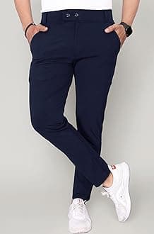 Men's Stretchable Stretchable Formal Pant Trousers | Stylish Slim Fit Men's Wear Trousers for Office or Party | Polycotton Knitted Fabric