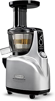 NS-850 Silent Upright Masticating Juicer, Silver