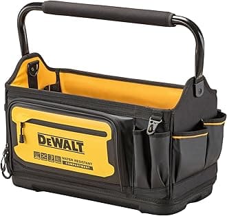 DEWALT Tool Bag, Pro Tote, Tool Storage and Organization, Durable and Water Resistant, 20 Inch (DWST560106)