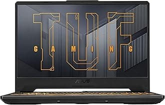 ASUS TUF Gaming A15 Gaming Laptop, 15.6” FHD 144Hz Display, NVIDIA® GeForce RTX™ 3050, AMD Ryzen™ 5 7535HS, 8GB DDR5, 512GB PCIe® Gen4 NVMe™ SSD, Wi-Fi 6, Windows 11, FA506NC-ES51