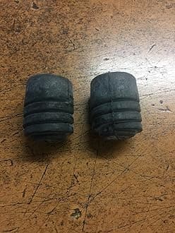 Nissan SET OF (2) NEW OEM RUBBER HOOD BUMPERS - FITS MANY MODELS PLEASE SEE LIST BELOW