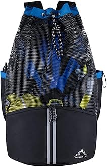 Scuba Diving Bag, XL Mesh Backpack for Scuba Diving and Snorkeling Gear & Equipment, Holds Mask, Fins, Snorkel