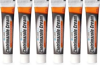 CareAll Clotrimazole Antifungal Cream 1% USP 1.0 oz. (6 Pack), Cures Most Athlete’s Foot, Jock Itch and Ringworm, Sooths and Relieves Itching, Burning and Cracking from These Conditions