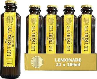 Lemonade | Case of 24 x 200ml Bottles | Multipack | Natural Ingredients | Made with Natural Lemon Juice | Premium Cocktail Mixer