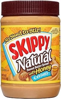 Natural Creamy Peanut Butter Spread with Honey, 26.5 Ounce