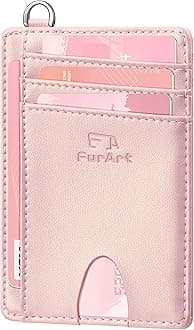 FurArt Slim Minimalist Wallet, Front Pocket Wallets, RFID Blocking, Credit Card Holder for Men
