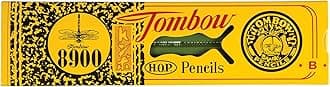 Tombow 8900 Drawing Pencil, B,Graphite 12-Pack
