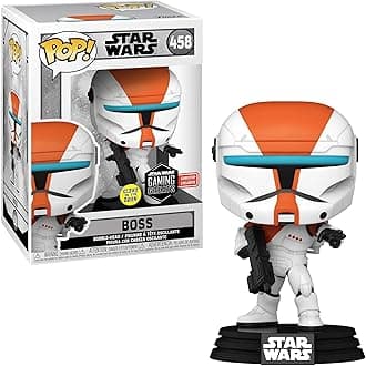 Funko POP! Star Wars: Republic Commando - Boss (Glow) Vinyl Figure - Special Edition Exclusive