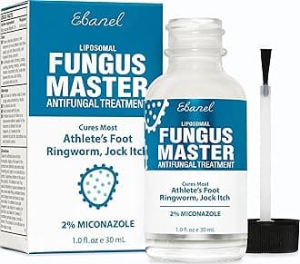 - Ebanel Athletes Foot Treatment Extra Strength, Antifungal Cream for Foot Fungus, with Miconazole, Undecylenic Acid & Tea Tree Oil, Fast Itch Relief, Treats fungal Infection Leading to toenail Fungus