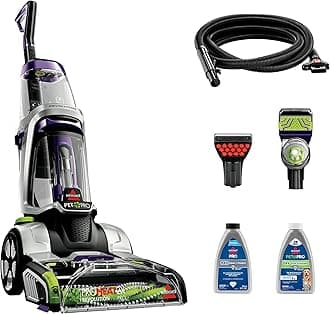 ProHeat 2X Revolution Pet Pro Plus, 3588F, Upright Deep Cleaner, 30-minute Dry Time, Dual Dirt Lifter Powerbrush, Hose & Tool Attachment, Pet Upholstery and Tough Stain Tool Included