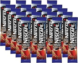 Nescafe Original Decaffeinated Double Filtered Coffee Sticks, Sachets, 0.06 Oz / 1.8 G, 20 Pack