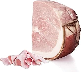 Prosciutto Cotto Sant'Angelo, Cooked Ham tied by hand, 100% italian pork meat, Salumi Pasini, 2,1 kg