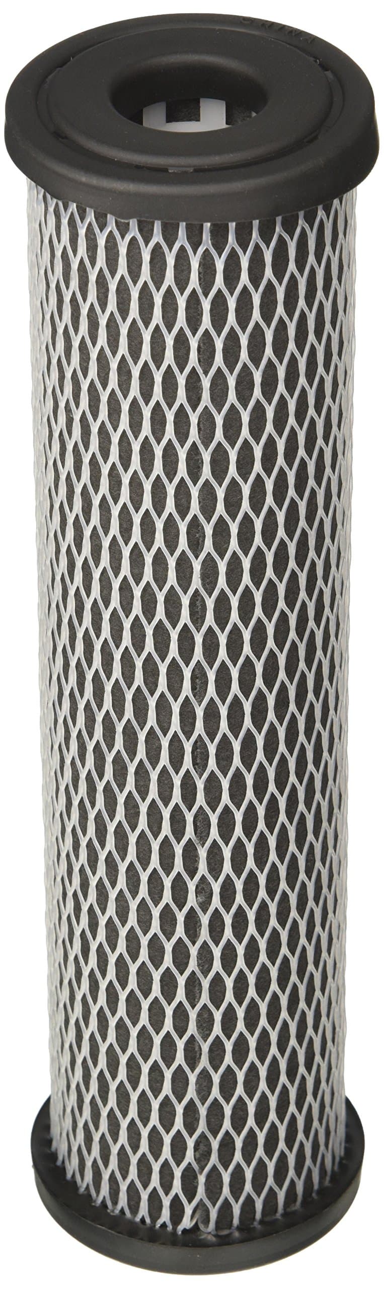 SHURflo 155002-43 10" Replacement Filter Cartridge - 1 GPM, at 60 PSI, Filters up to 2,500 Gallons, Carbon Paper, 5 Micron Rating, Reduces Sediment, Taste, Odor, Iron, THM's, & VOC's, CE