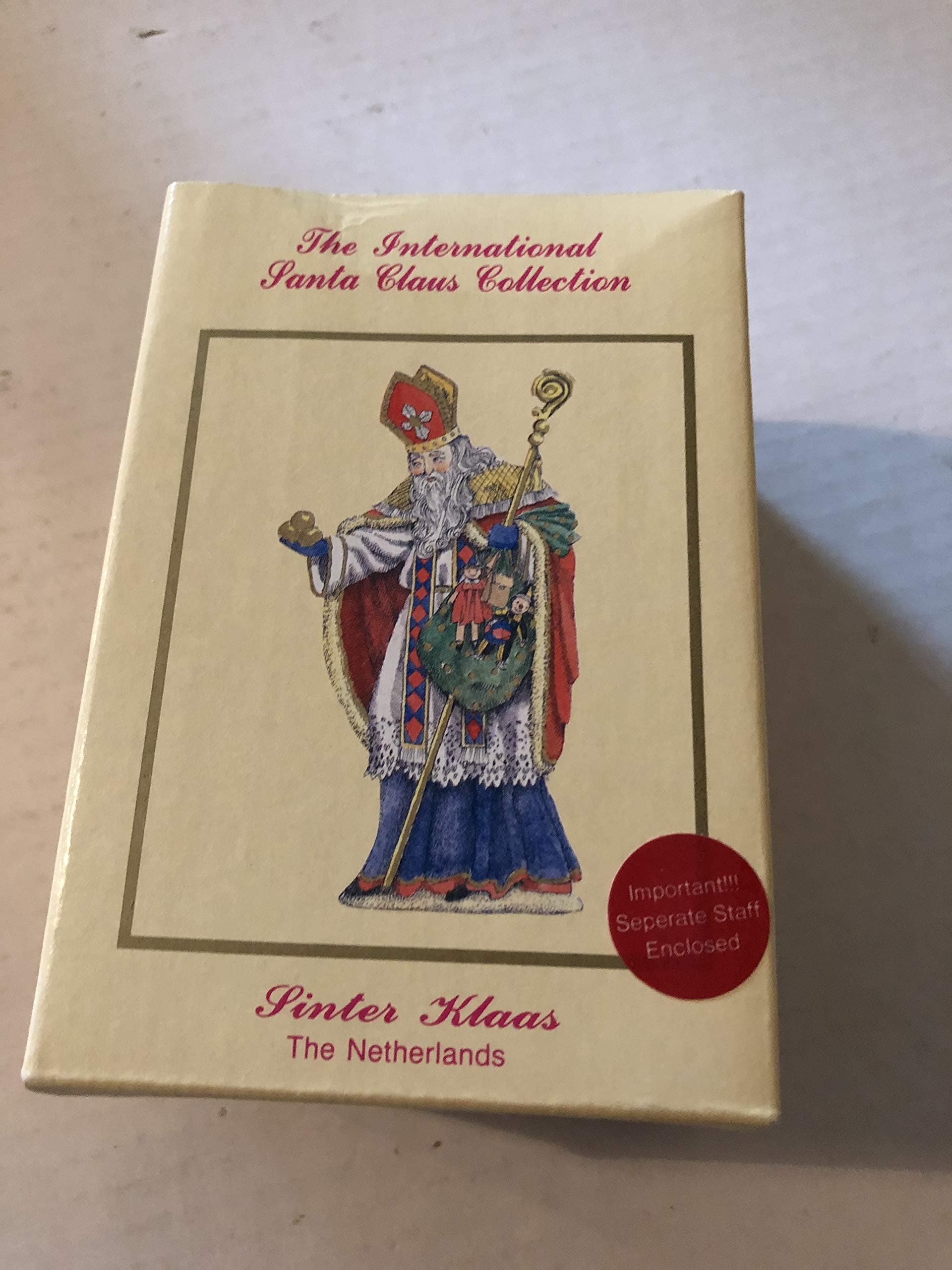 Netherlands Santa Sinter Klaas Figurine
