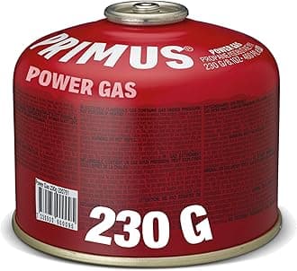 Primus Camping Gas Canister - Standard Threaded Gas Canisters for Camping Stove - Mix of Isobutane & Propane Gas - EN417 Gas Cartridge for Camping Stove