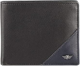 Police Men’s Genuine Leather Bi-Fold Wallet I Coin Pocket & Card Slots I Navy / Black_(B09NM7LB4Q) (Jet Black/Jet Navy)