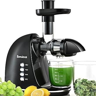ZM1506 Masticating Juicer, Plastic, Black