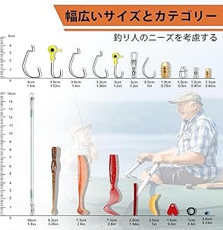TRUSCEND Lure, Fishing Tackle Set, Versatile, Cost, For Beginners, Rigging Set, For Both Freshwater and Saltwater, Fishing Set, Premium Specifications, Great Gift, Great Gift for Families