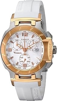 Tissot Women's T048.217.27.017.00 White Dial T Race Watch