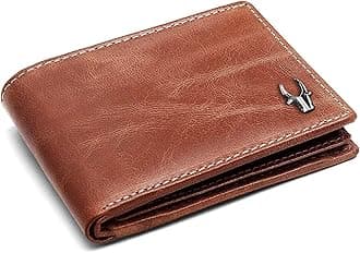Olive Leather Men's Wallet (WH2050), TAN CRUNCH, Classic