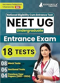NEET UG Medical Entrance Exam 2025 - 8 Mock Tests, 6 Sectional Tests and 4 Previous Year Papers (2500 Solved Questions) with Free Access to Online Tests