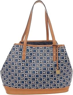 Tommy HilfigerWomen's Monogram Tote Coated Square Monogram Pvc