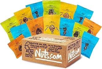 Nuts.com - Nuts and Dried Fruits Snack Box – Gourmet Mix Assortment for Festive Gifts – Package Includes Mixed Nuts, Dried Apricots & Fruits, Trail Mix, Heat Mix and Apple Pie Crunch