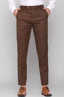 MALENO Men's Casual Trousers for Men | Slim Fit Trousers for Men |Trousers for Men | Men Formal Pant