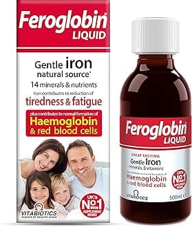 Vitabiotics Organic Feroglobin Liquid 500ml