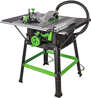 Fury 5-S Table Saw, Multi-Material Multi-Purpose & Portable, Cuts Wood, Metal, Plastic & More, Bench Saw, 3 Year Warranty Included & TCT Blade 255 mm (230 V, 1500W)