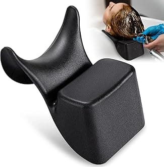 Noverlife Shampoo Bowl Neck Rest, Comfortable Hair Salon Rubber Cushion Shampoo Sink Gel Neck Pad, Professional Hair Washing Pillow Support for Home Salon, Beauty Salons, Barbershop, SPA