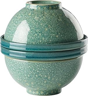 Lenox 891108 Luna Nesting Dinnerware Set, Stoneware, Green