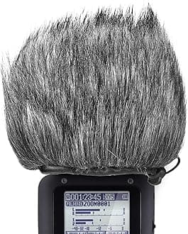 H5, H6 Windscreen Microphone Wind Muff fits for Zoom H5 H6 Portable Handy Recorder