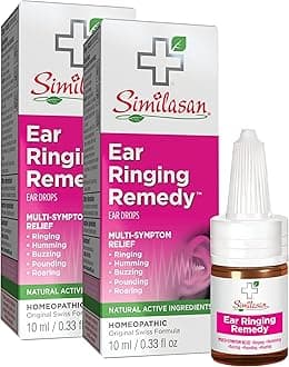 Similasan Ear Ringing Remedy Drops, 0.33 Ounce, 2 Count