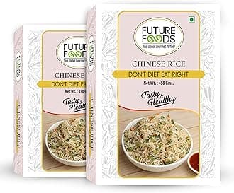 Future Foods Premium Chinese Rice 450 gram (Pack of 2)| Long Grain | Naturally Aromatic & Fluffy | Gluten Free & Low in Fat | Supports Heart Health | Rich in Vitamins & Minerals