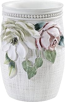 Tumbler, Guest Bathroom Essentials, Floral Home Decor (Spring Garden Collection)