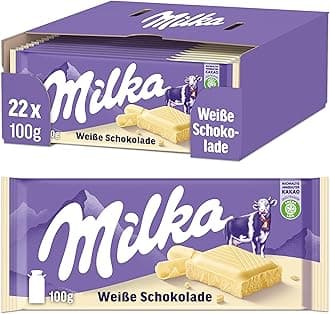 White Chocolate Bar, 3.5 Ounce (Pack of 22)