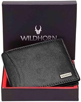 Rfid Protected Leather Wallet For Men, Jade Black