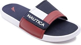 Nautica Men's Athletic Slide, Adjustable Straps Comfort Sandal-Bower