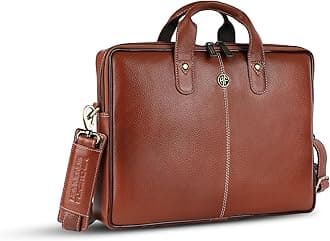 HAMMONDS FLYCATCHER Unisex-Adult Genuine Leather Laptop Messenger Bag