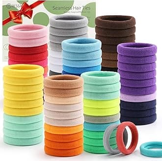100PCS Elastics Hair Ties Muticolor Hair Tie