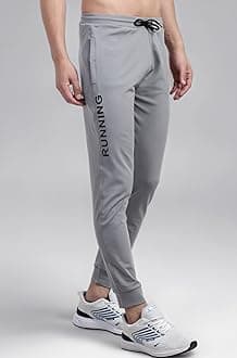 BLUE STAR SHARK Men's Slim Fit Track Pants – Joggers for Running, Gym, Sports, and Casual Wear | Multipurpose Activewear Lower for Men & Boys | Stylish Summer Trousers & Night Pants