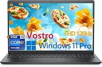 Dell 15.6" 3530 Laptop Computer for Business & Home Student, Intel 10-Core i5-1334U (Beat i7-1250U), 120Hz FHD Vostro Laptop, WiFi, Bluetooth, Windows 11 Pro (64GB RAM | 2TB PCIe SSD)