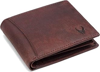 WILDHORN Top Grain Leather Wallet for Men I 9 Card Slots I 2 Currency & 2 Secret Compartments I 1 Zipper & 3 ID Card Slots…