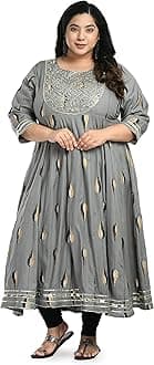 Women Plus Size Anarkali Kurti