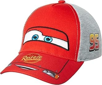 boys Cars Lightning Mcqueen Character Cotton Baseball Cap