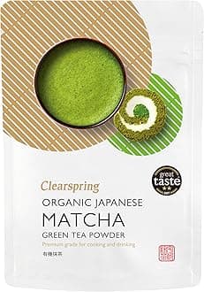 Clearspring Organic Japanese Matcha Green Tea Powder | Premium Grade | 100g | Shade Grown in Uji, Kyoto | Vegan | Kosher | Soil Association Certified