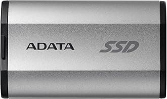 ADATA SD810 500G Portable External Solid State Drive - Up to 2000MB/s, USB 3.2 Gen 2x2, USB-C, IP68 Water Resistance, Reliable Storage for Gaming, Students, Professionals
