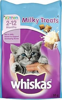 2-12 Month Kitten Milky Treats, 55 g (Pack of 8)
